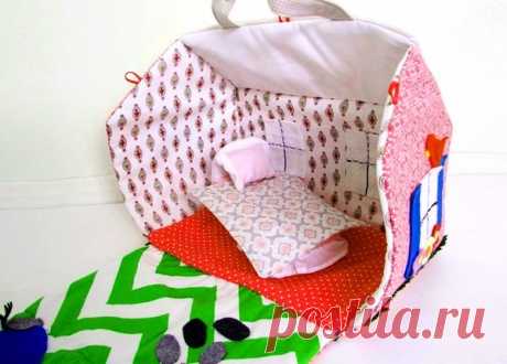 Сумка-домик для кукол своими руками | 33 Поделки | Яндекс Дзен