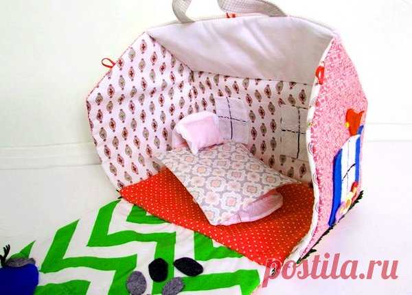 Сумка-домик для кукол своими руками | 33 Поделки | Яндекс Дзен