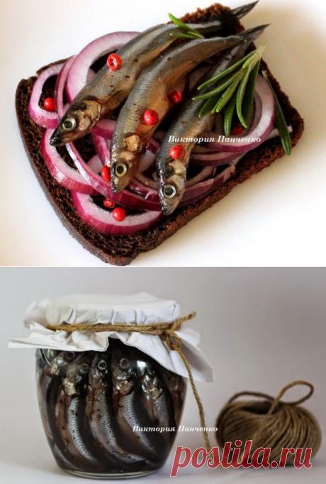 Корюшка пьяного посола