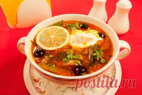 Солянка сборная мясная - пошаговый рецепт с фото