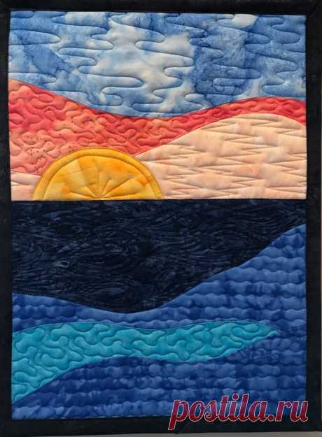 Landscapes Quilts Gallery - Art Quilts by Sharon