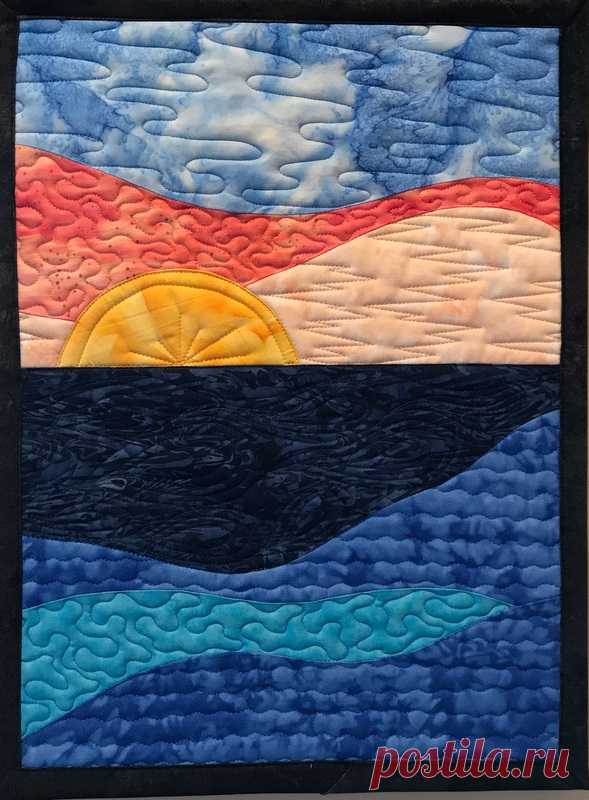 Landscapes Quilts Gallery - Art Quilts by Sharon