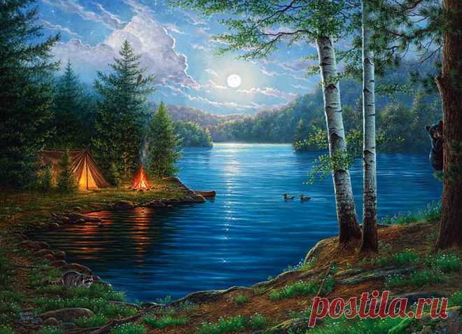 Художник Abraham Hunter.