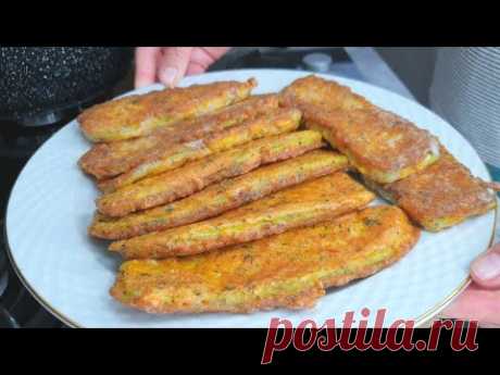 Кабачки вкуснее мяса, никто не верит что я готовлю их так просто! Быстро и просто из кабачков рецепт