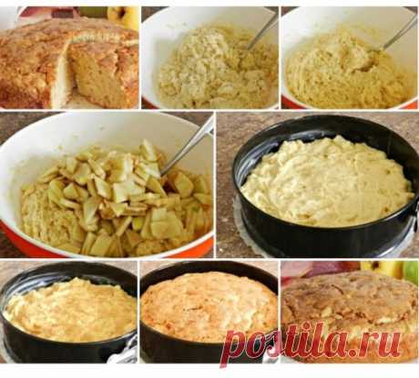 Ирландский яблочный пирог . Продукты (на 8 порций) 

* Мука - 2- 2,5 стакана 
* Сахар - 3/4 стакана 
* Яйца куриные крупные - 2 шт.(или 3 поменьше) 
* Соль - 1/8 ч. ложки 
* Молоко - 1/4 стакана 
* Сахар коричневый - 2 ст. ложки