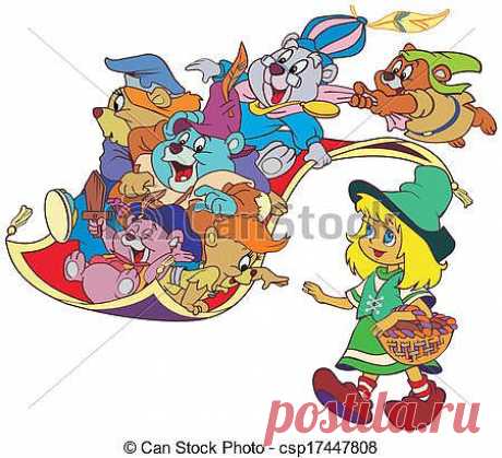 Векторные клипарты Masha, bear - vector, drawings, 2D-objects, clip-art,... csp17447808 - Поиск клипартов, иллюстраций, рисунков и векторных графических изображений в формате EPS