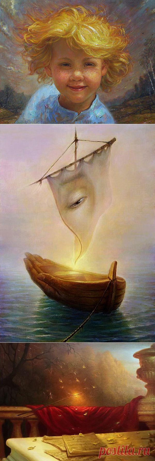 Приближаемся к космическому экватору осени. Художник Игорь Майков