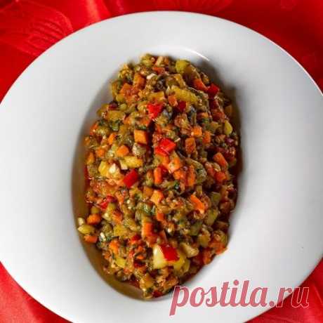 Икра баклажанная от Сталика Ханкишиева