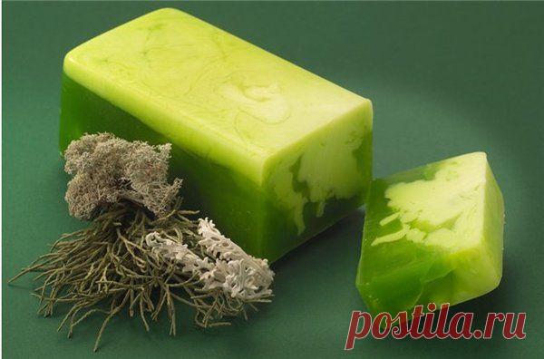Травяное мыло.