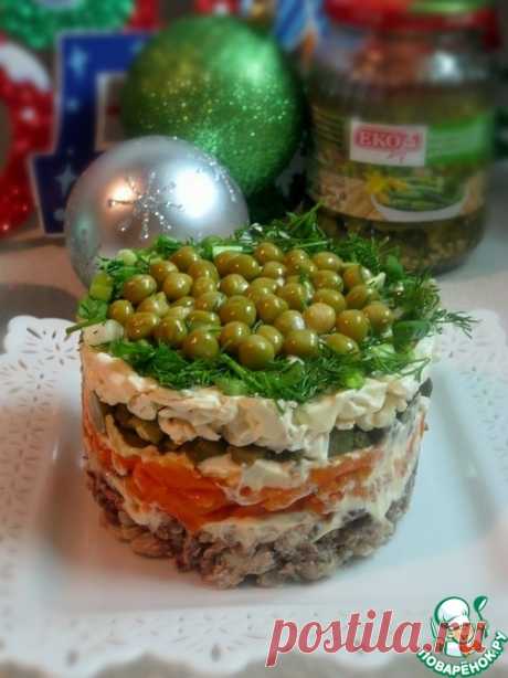 Салат "Нежная сардинка" – кулинарный рецепт