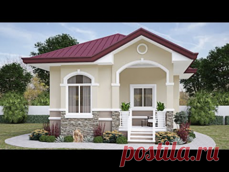 BUNGALOW HOUSE DESIGN - SIMPLE HOUSE 60 SQM. / 646 SQFT.