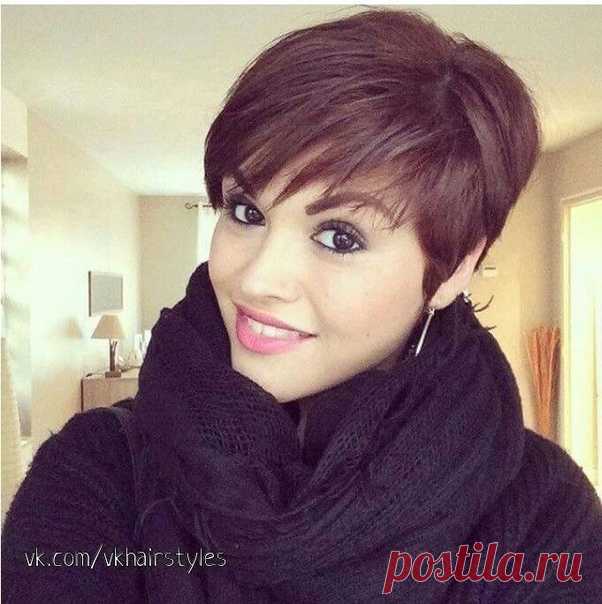 Стрижка на короткие волосы