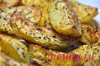 Как приготовить запеченный картофель по-гречески - рецепт, ингредиенты и фотографии