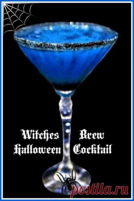 🕸️🕷️🕸️Witches Brew Halloween cocktail... Ingredients: 1 oz Grey Goose Vodka, 1 oz Triple Sec, 1 oz. Blue Curacao, Juice of one Lime, Black Sugar for coating the glass. Instructions: 1. Pour equal portions of the alcohol into a shaker over cracked ice. 2. Shake, then strain into a chilled martini glass that has been rimmed with black sugar. #alcoholdetoxrecipes
