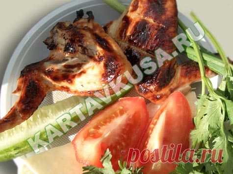 Как приготовить шашлык из куриных крылышек, пошаговый рецепт шашлык из куриных крылышек с фото