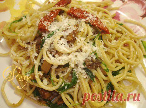 Спагетти и грибы: 4 рецепта вкусных сочетаний / Простые рецепты