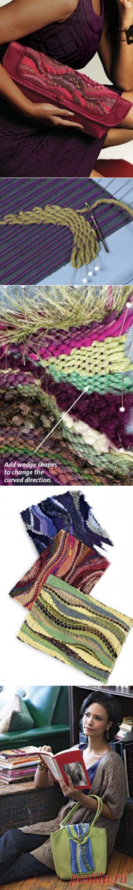 Дизайнерская ткань своими руками. МК