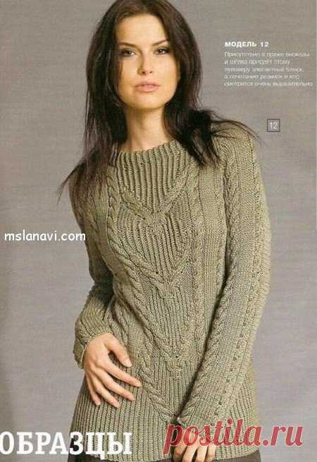 Пуловер спицами с фигурными косами - Вяжем с Лана Ви Такой элегантный пуловер спицами с фигурными косами и рукавом реглан, на мой взгляд, всегда останется вне моды. Он настолько удачный, что, когда бы вы его не связали, пуловер наверняка привлечет внимание окружающих. В этой модели часто используются скрещенные петли, так что, если вы начинающая вязальщица, то видео мастер-класс ниже поможет вам их освоить. Пуловер спицами […]