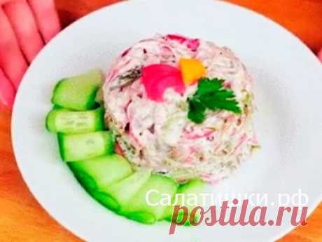 ВКУСНЫЙ МЯСНОЙ САЛАТИК » МИЛЕДИ » РЕЦЕПТ | Рецепты вкусных салатов