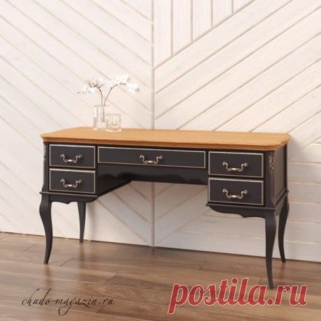 Стол письменный деревянный – массив бука цвет черный/ясень купить по цене 115 000 руб. в Москве — интернет магазин chudo-magazin.ru