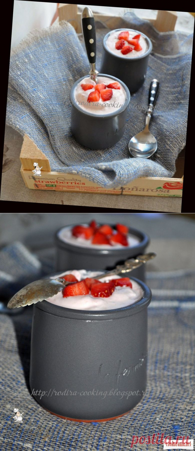 Клубнично-рикоттовый мусс / Крем / Кукорама — вкусные рецепты!