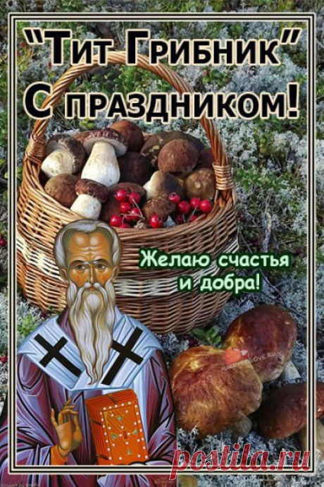 Пусть крепкая Господня рука охраняет вас от бед и всевозможных напастей! С Днем Тита Листопадника!