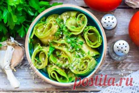 Кабачки по-корейски, самый вкусный рецепт