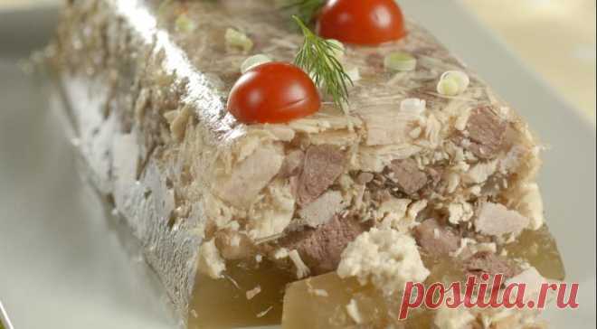 Мясной холодец ассорти. Пошаговый рецепт с фото на Gastronom.ru