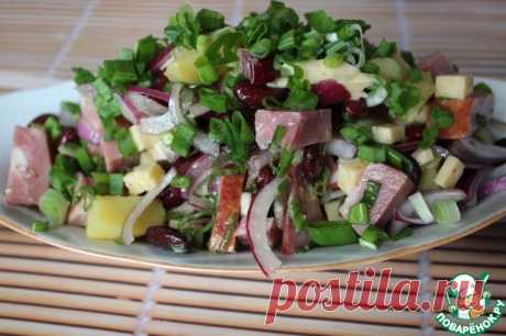 Салат с красной фасолью из Аппенцелля - кулинарный рецепт