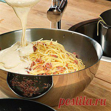 Спагетти карбонара рецепт – итальянская кухня.