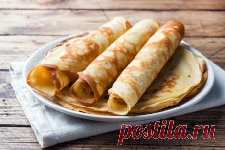 ПП блины на кефире — Домашняя кулинария