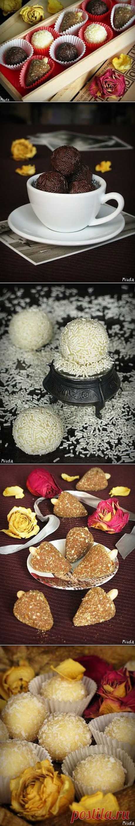 Бразильские конфеты Brigadeiro, cajuzinho, beijinho : Десерты
