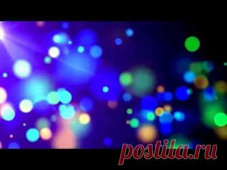Разноцветные частицы HD ВидеоФон