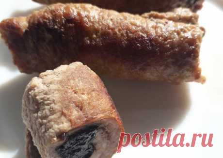 (5) Свинные рулетики с черносливом😋 - пошаговый рецепт с фото. Автор рецепта Виктория ✈ . - Cookpad