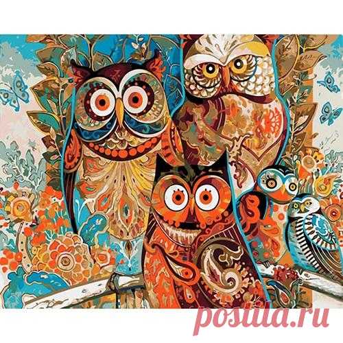 2019 BAISITE Framed Picture DIY Oil Painting By Numbers Painting&Calligraphy Of Lovely Animals Modern Picture Home Decor E862 40x50cm From Partter, $36.87 | DHgate.Com