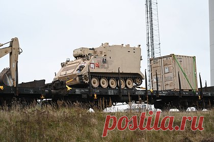 Подполье сообщило о массовой переброске в Польшу военной техники НАТО