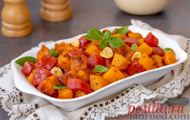 Рецепт: Тыква по-гречески на RussianFood.com