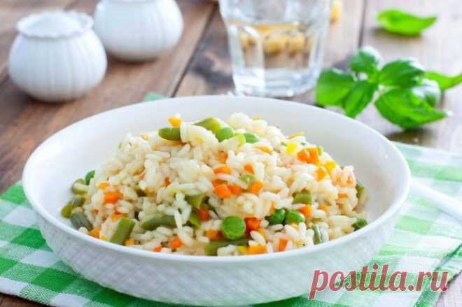 Ризотто с овощами