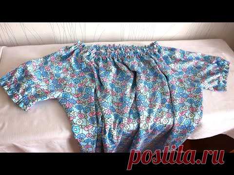 Сшила платье, которые шили все женщины в СССР. Фасон проще простого, а модно до сих пор
