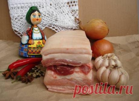 Сало в рассоле, рецепт очень вкусной засолки сала!..