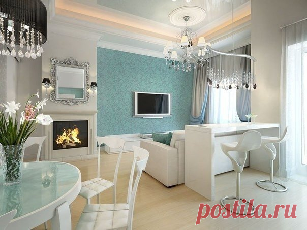 Интерьер квартиры 
#идея #дизайн #интерьер #ремонт #спальня #декор #кухня #квартира