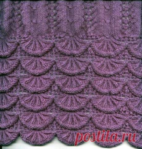 узор... / Handmade / Вязание. СХЕМЫ И УЗОРЫ ДЛЯ СПИЦ . / Pinme.ru / LanVan