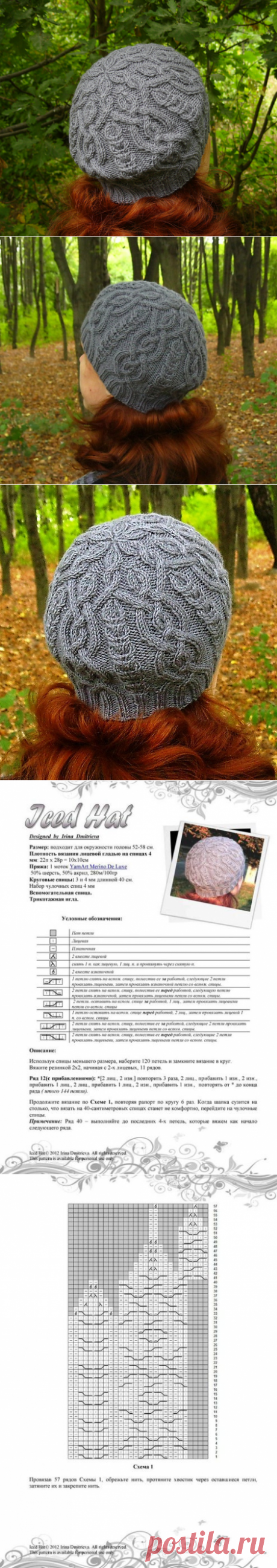Шапочка Iced Hat by Irina Dmitrieva