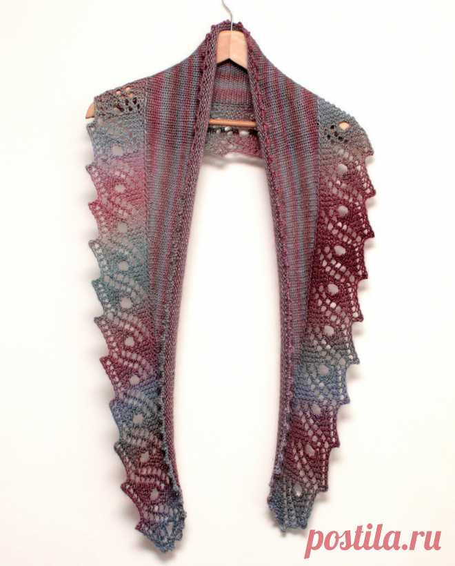 Фишю спицами