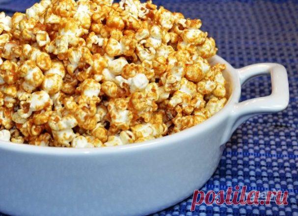 Popcorn z masłem orzechowym - przepis krok po kroku ze zdjęciem na Povar.ru