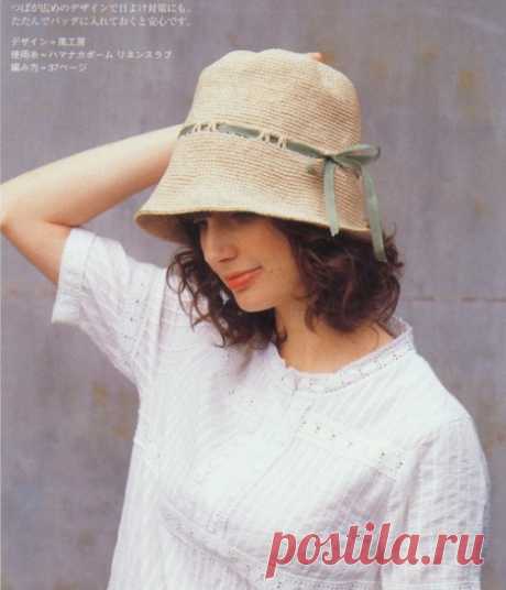 Панамка крючком -очень просто!
