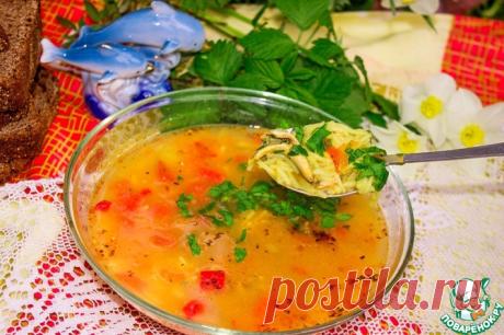 Рисовый суп с килькой Кулинарный рецепт
