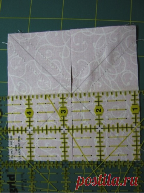 How to Make 8 Half-Square Triangles at Once: The Magic 8 Method