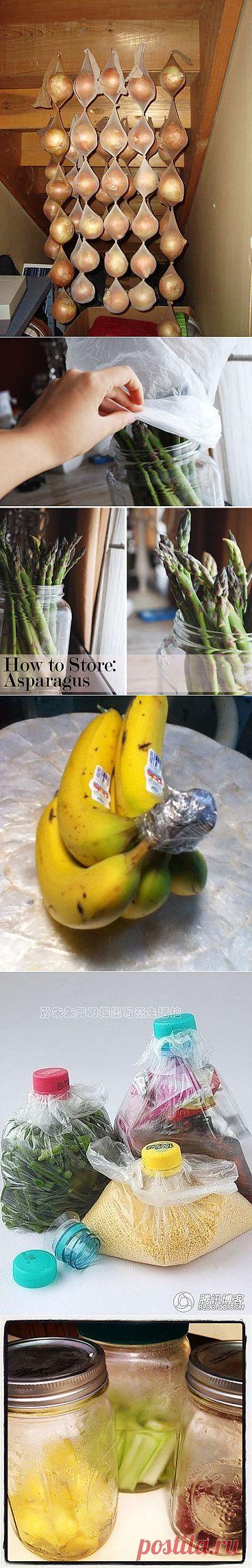 Как лучше хранить продукты | Изюминки