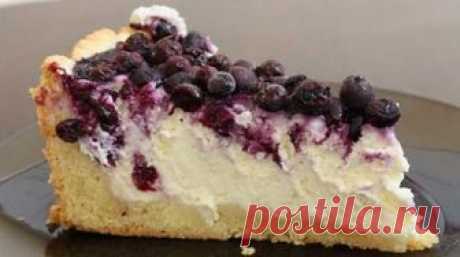 Творожный пирог с ягодами. Невероятно вкусный и красивый!
